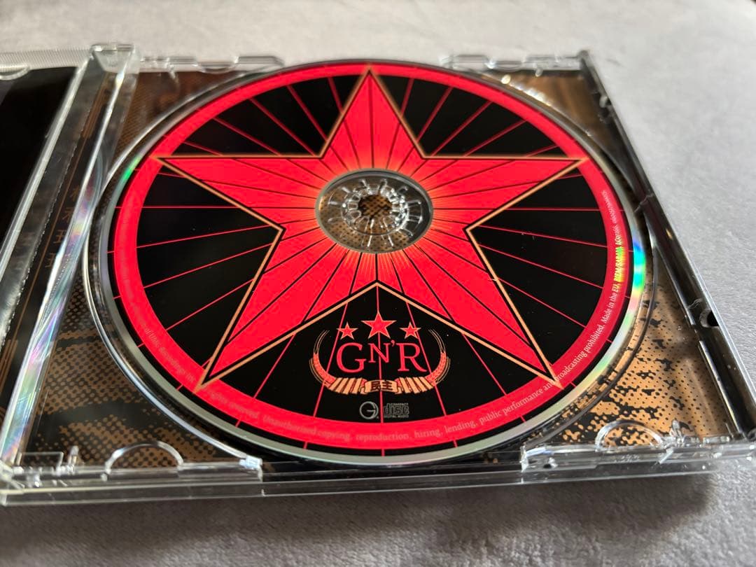 レア　アクセルローズ　サインCD Guns N' Roses axl rose