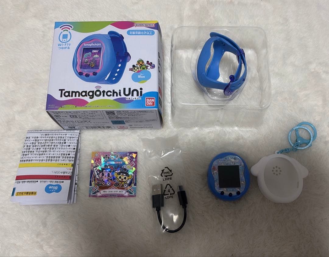Tamagotchi Uni バンダイブルー