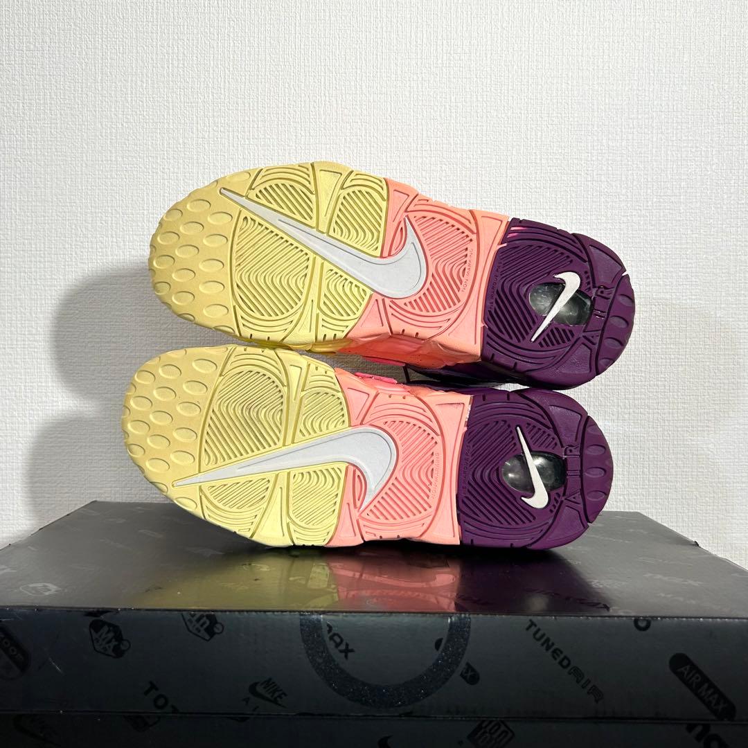 美品! 海外限定 ナイキ エアモアアップテンポ モアテン 25cm トリコロール