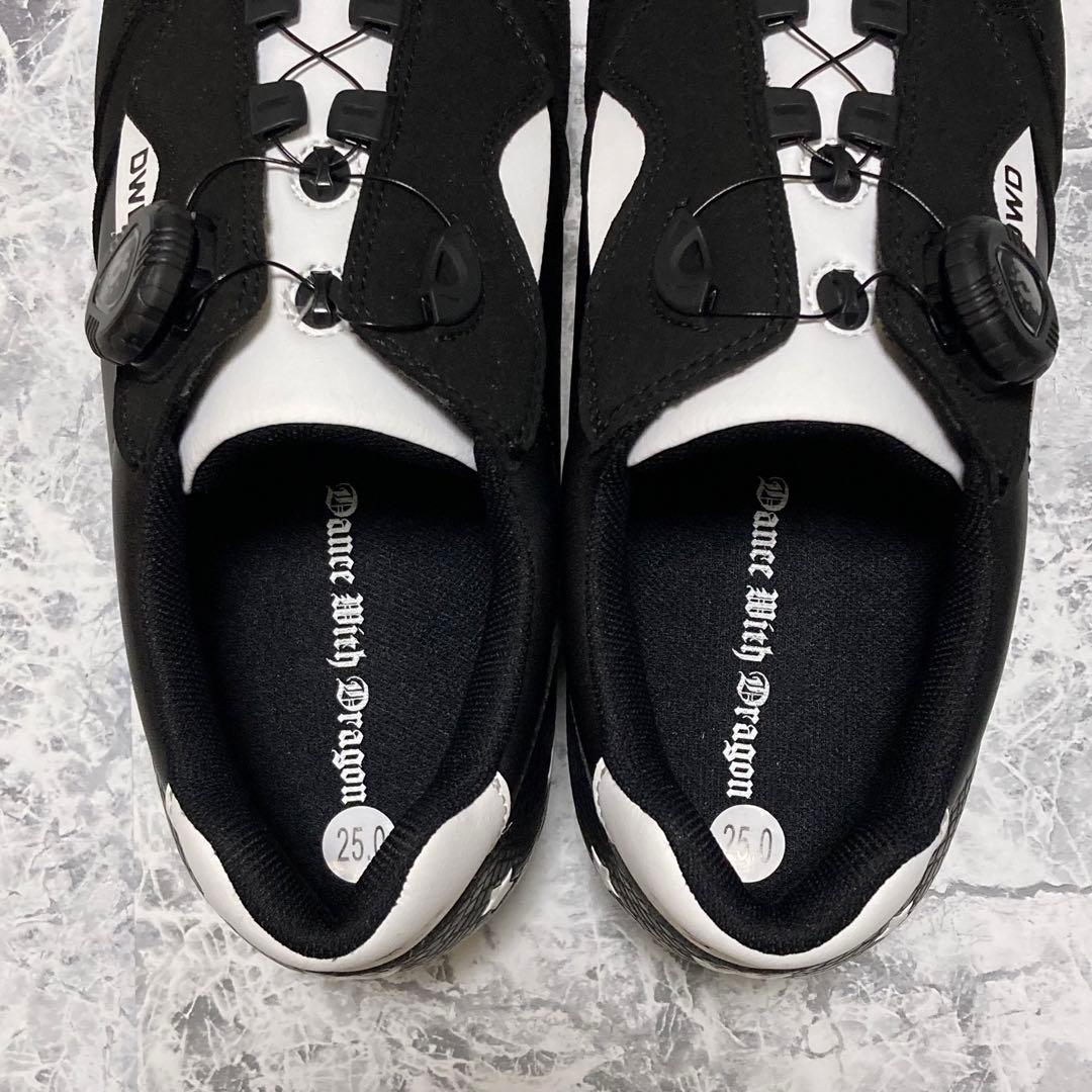 【極美品】ダンスウィズドラゴン スパイクレスシューズ BOA ダイヤル 25