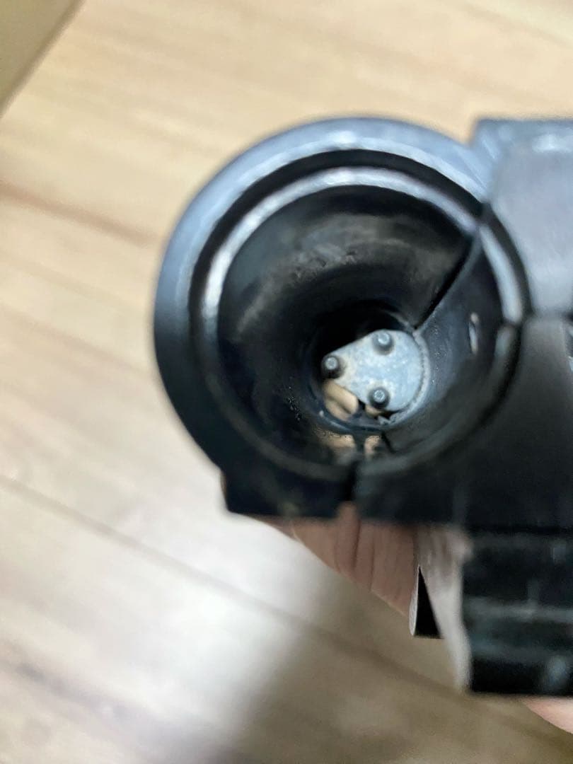 専用品 発火モデルガン ABS樹脂製 マッドマックス 木製ストック 手動動作◎