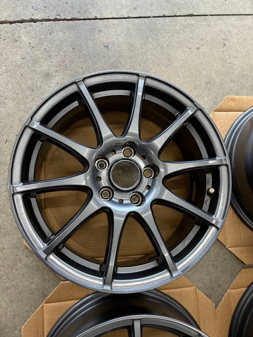 【中古】WEDS VELVA CHARGE　17インチ　ホイール