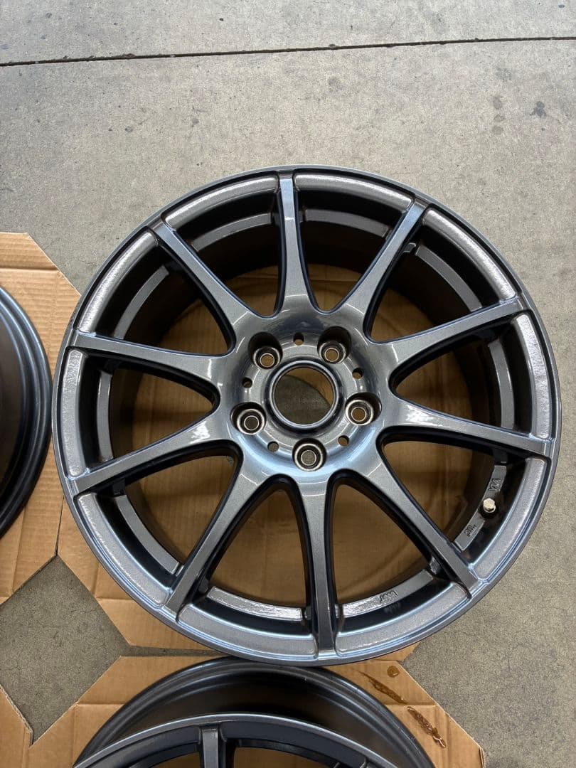 【中古】WEDS VELVA CHARGE　17インチ　ホイール