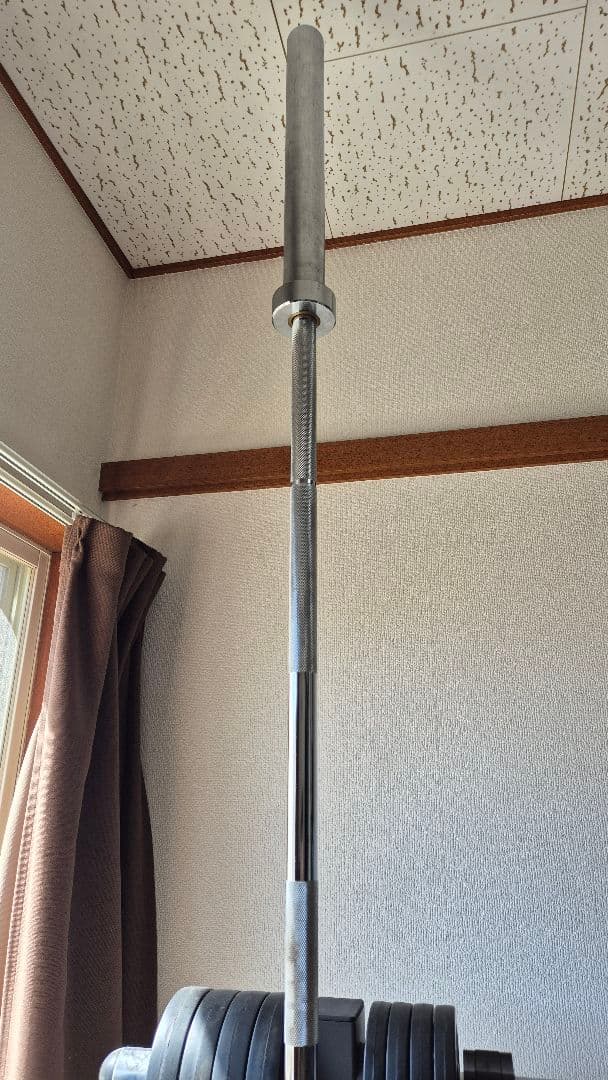 [引取限定 東京小平市]オリンピック ラバーバーベル134Kセット/IROTEC