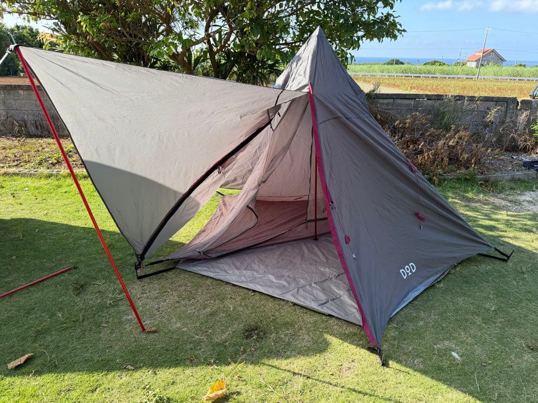 DOD ライダーズワンポールテント、専用シート