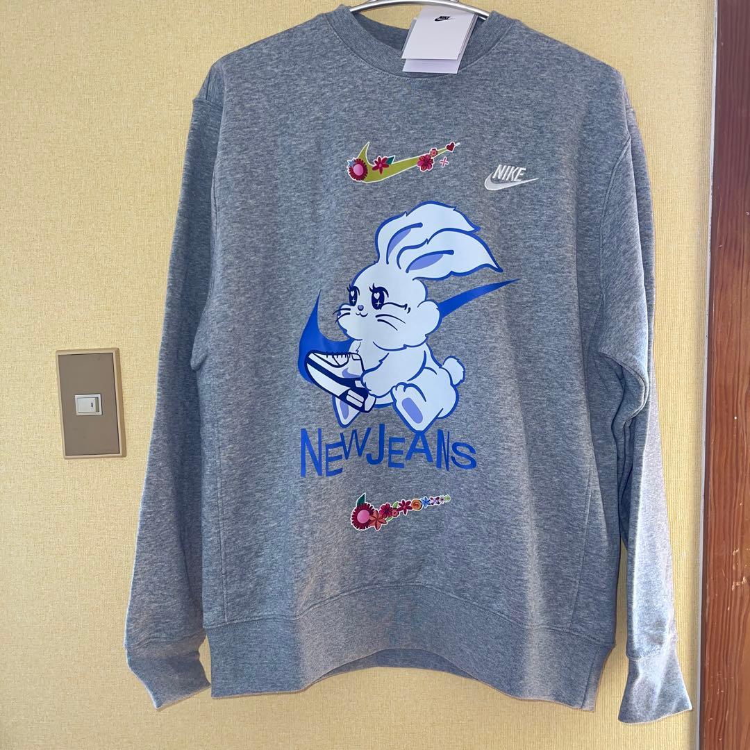 韓国限定　NIKE カスタム　スゥエット　ナイキ　ニュージーンズ　トレーナー