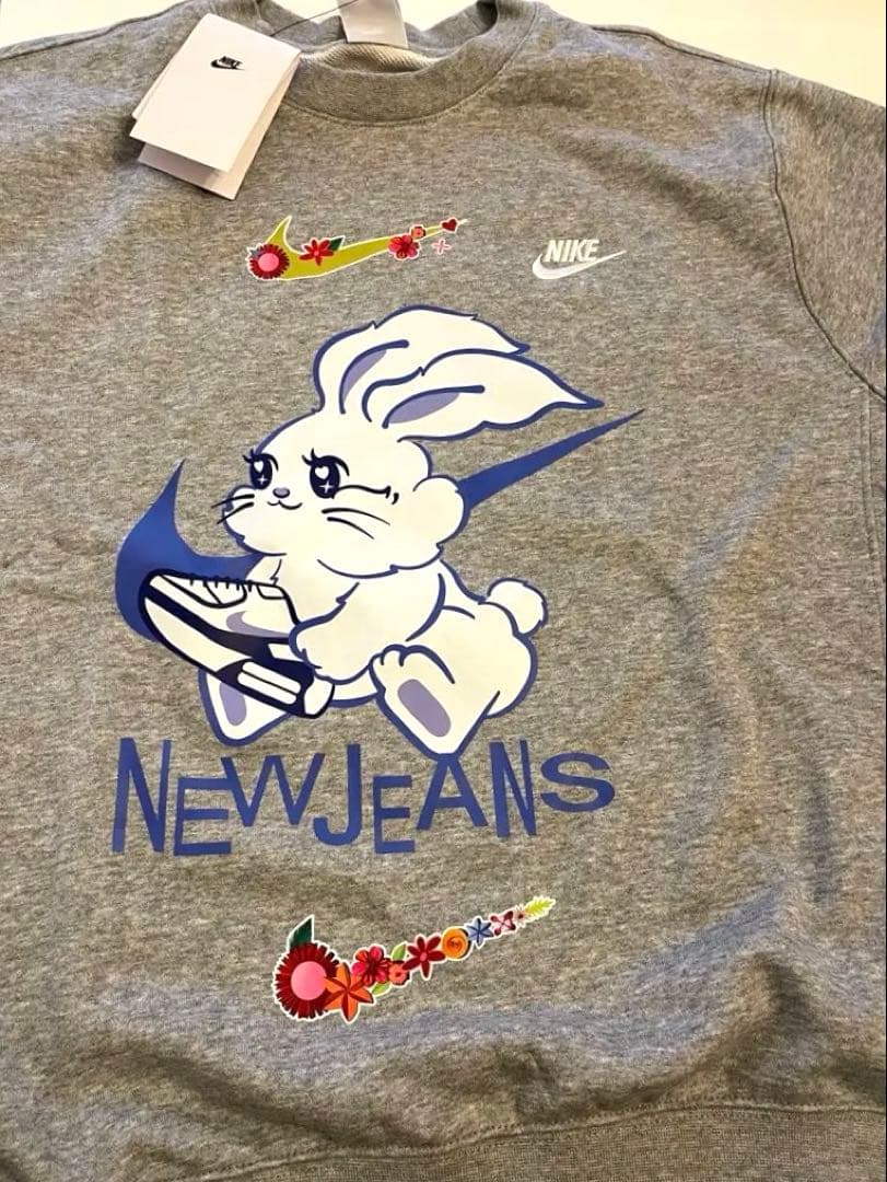 韓国限定　NIKE カスタム　スゥエット　ナイキ　ニュージーンズ　トレーナー