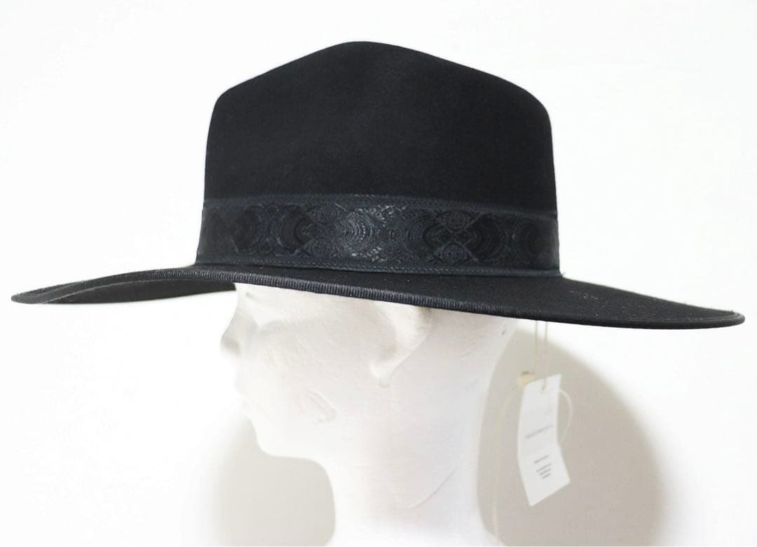 《Lack of Color》未使用 ワイドブリム フェドラハット 7(M)