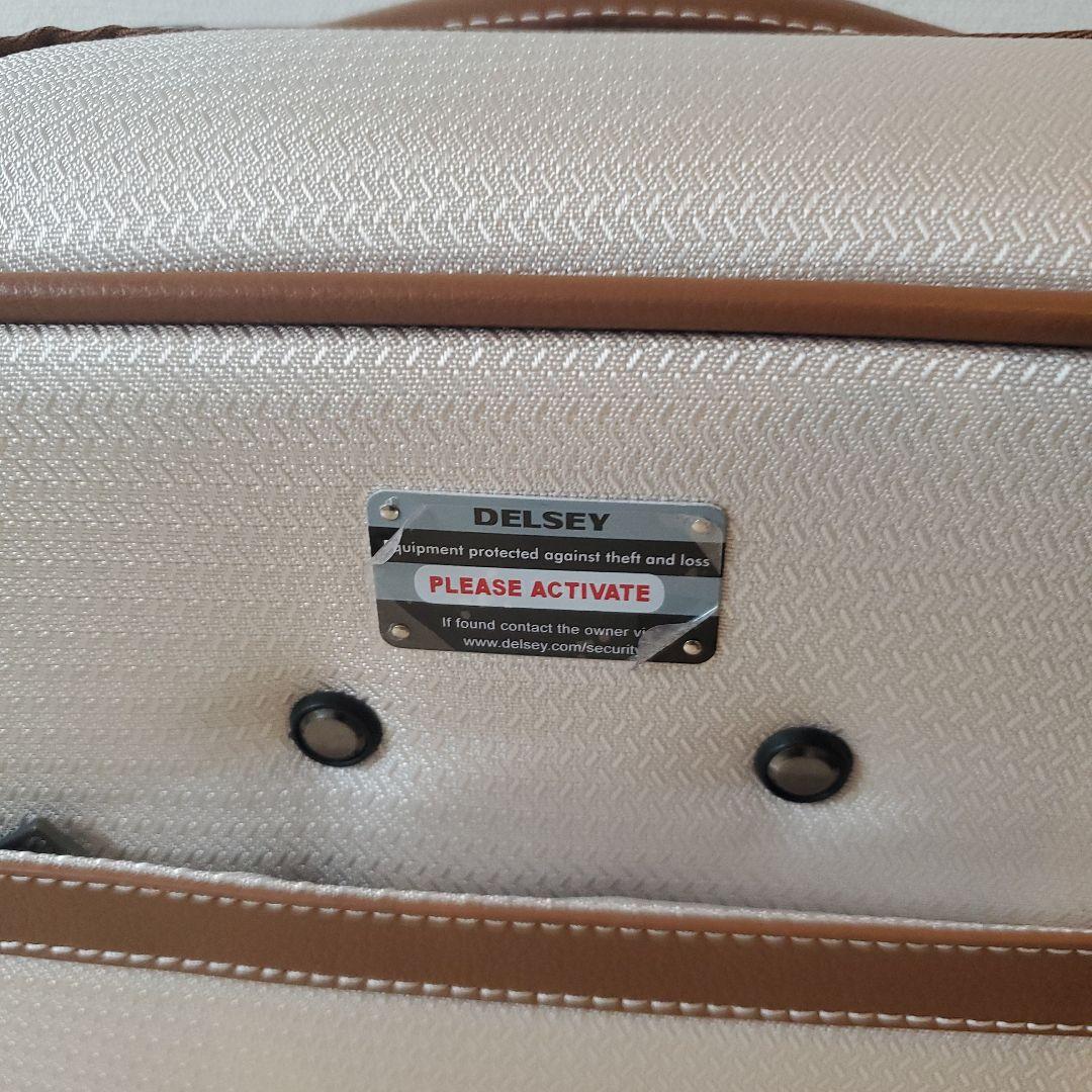 【未使用】DELSEY PARIS デルセー スーツケース オフホワイト