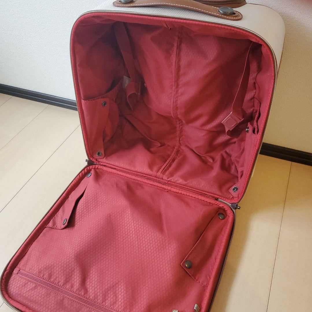 【未使用】DELSEY PARIS デルセー スーツケース オフホワイト