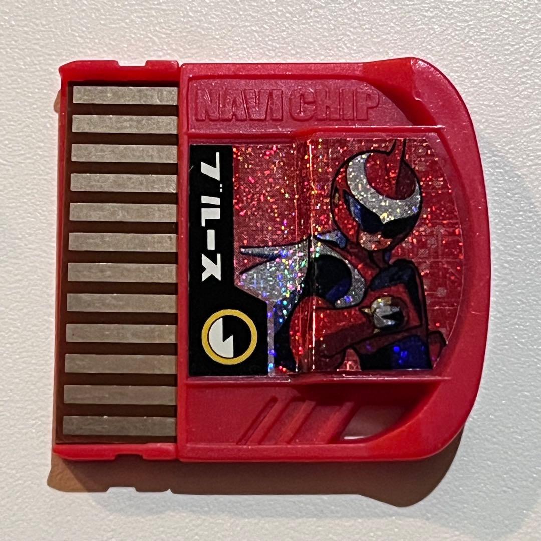 美品　ロックマンエグゼ　ビースト　ブルース 　ナビチップ