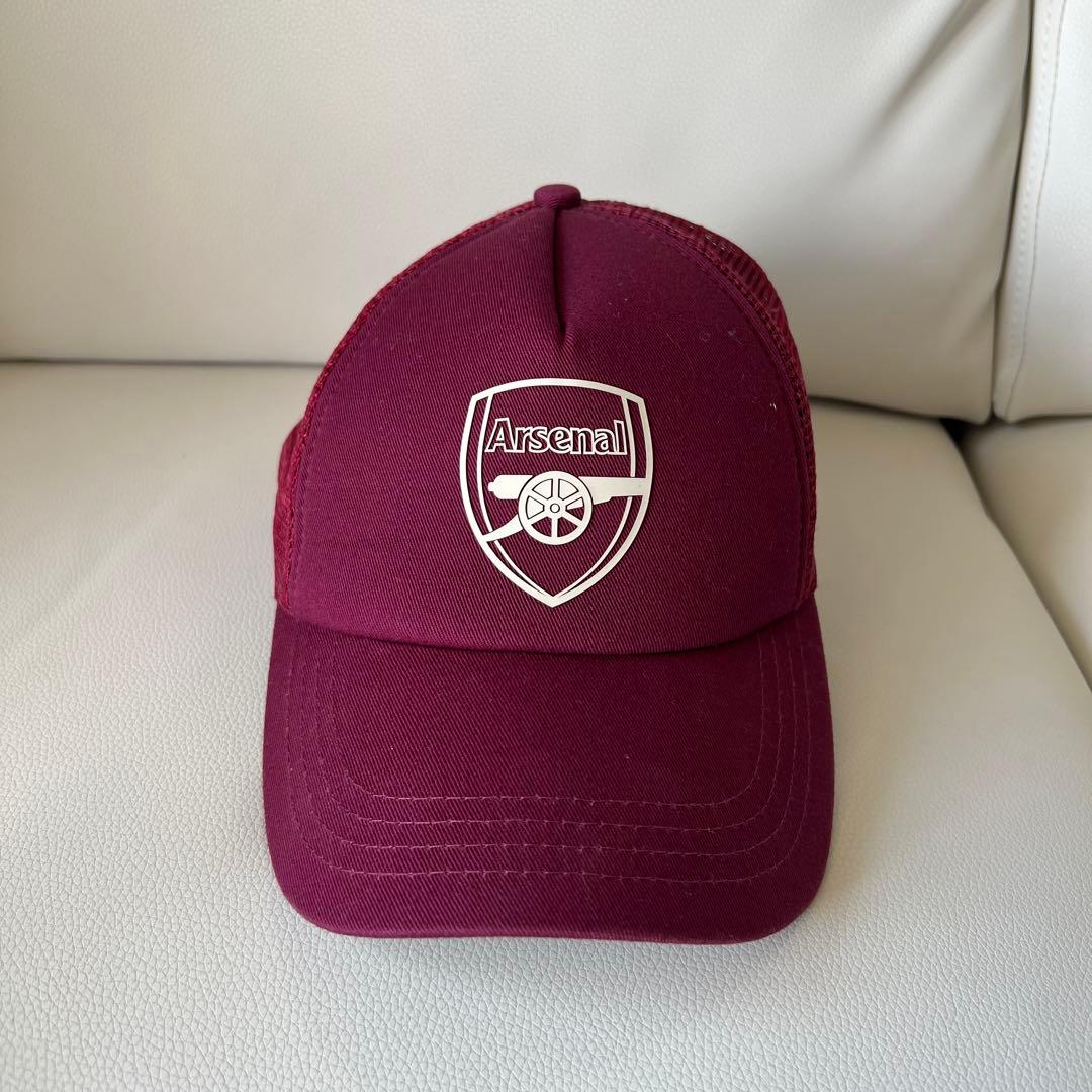 Arsenal アーセナル バーガンディ トラッカーキャップ
