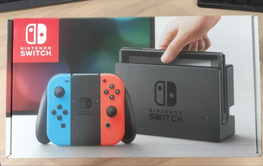 【箱付】Nintendo Switch 本体【ケーブル付】