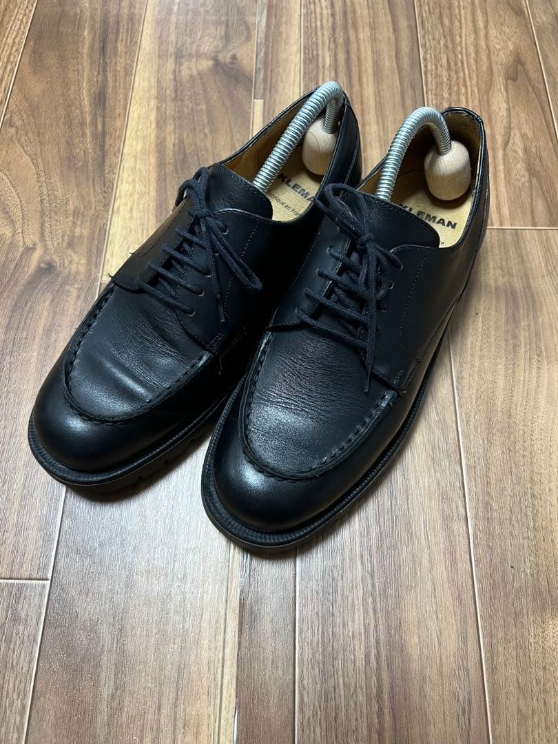 KLEMAN クレマン FRODAN ダービー　Uチップ　レザー 黒