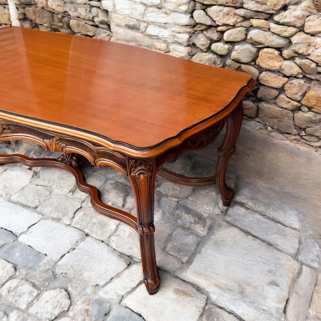 ITALY ローテーブル サイドテーブル センターテーブル 高級輸入家具 猫脚