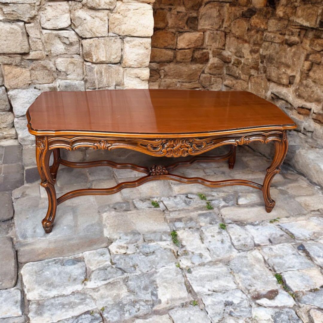 ITALY ローテーブル サイドテーブル センターテーブル 高級輸入家具 猫脚