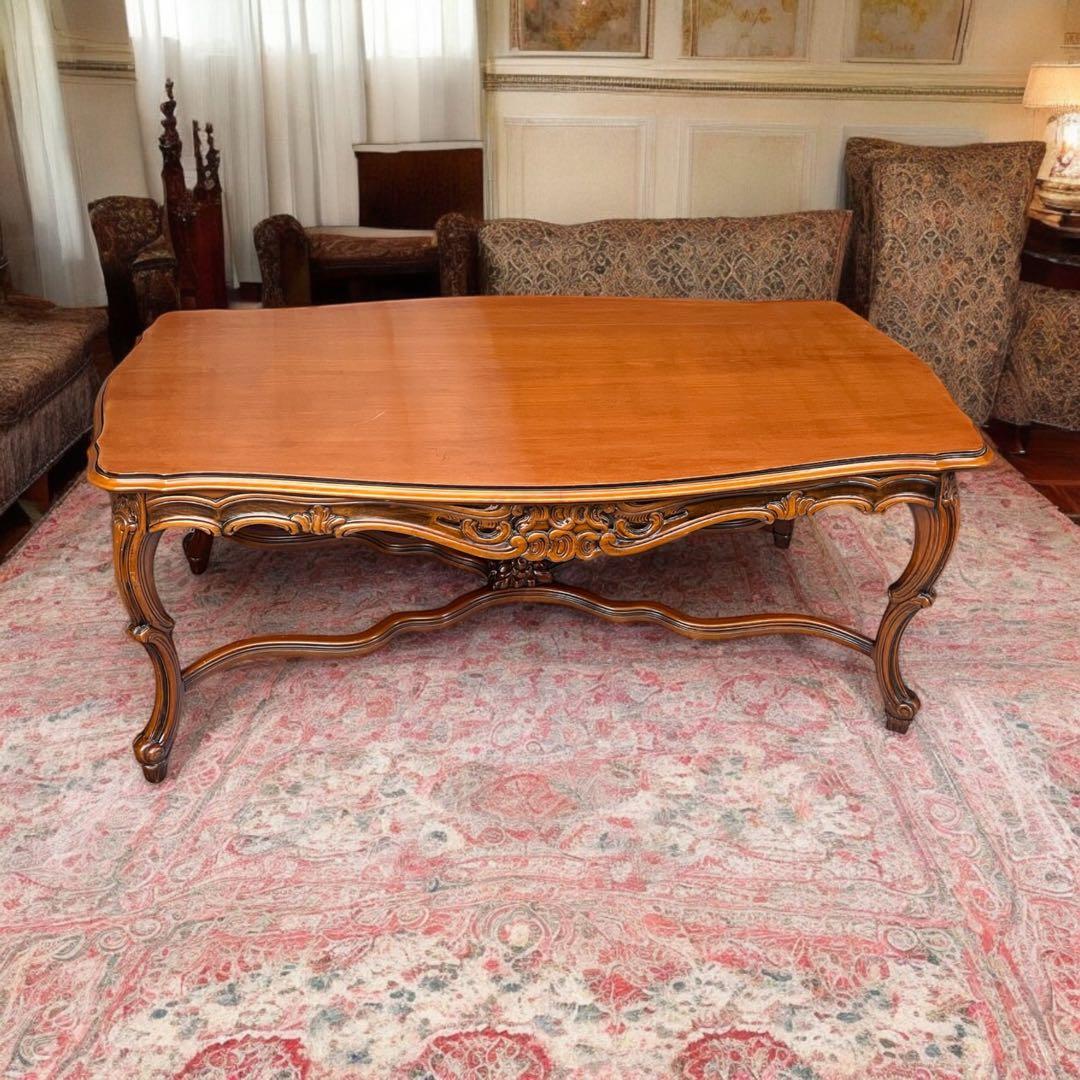 ITALY ローテーブル サイドテーブル センターテーブル 高級輸入家具 猫脚