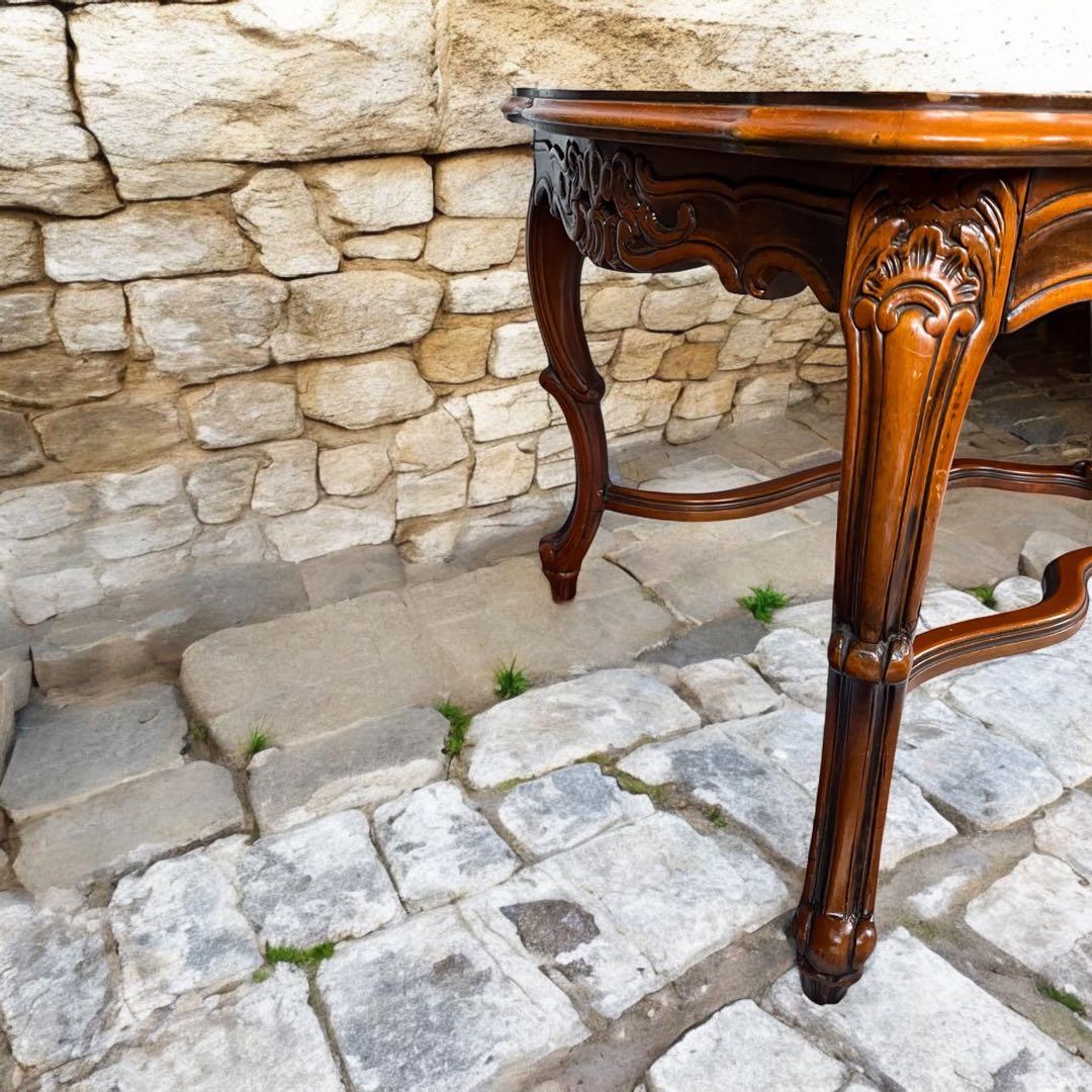 ITALY ローテーブル サイドテーブル センターテーブル 高級輸入家具 猫脚