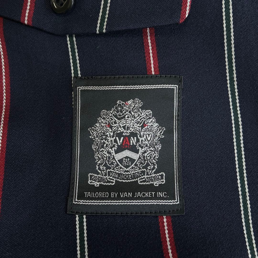 美品VAN ヴァンジャケット 銀ボタン アイビー スクールジャケットM紺ブレザー