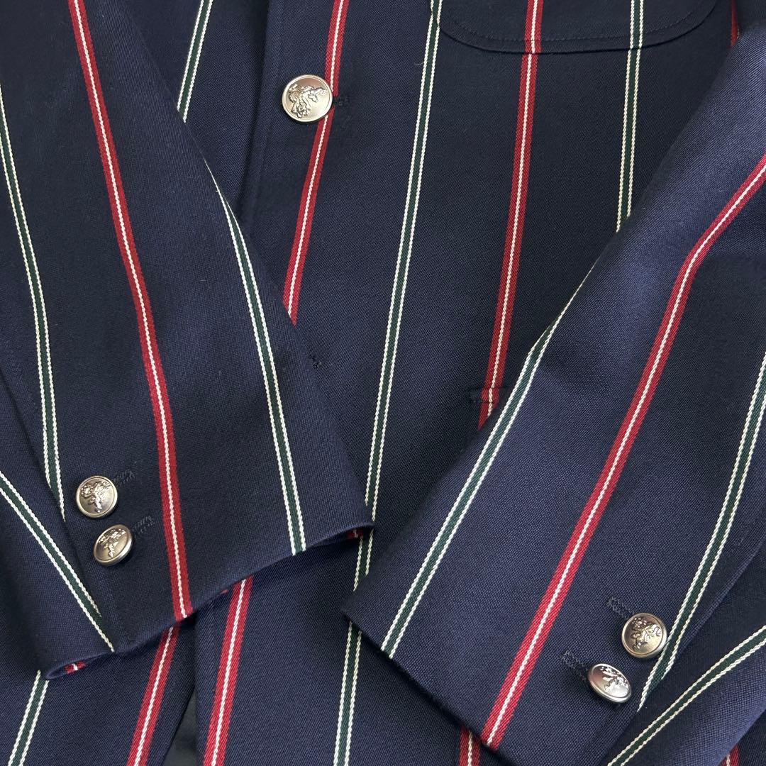 美品VAN ヴァンジャケット 銀ボタン アイビー スクールジャケットM紺ブレザー