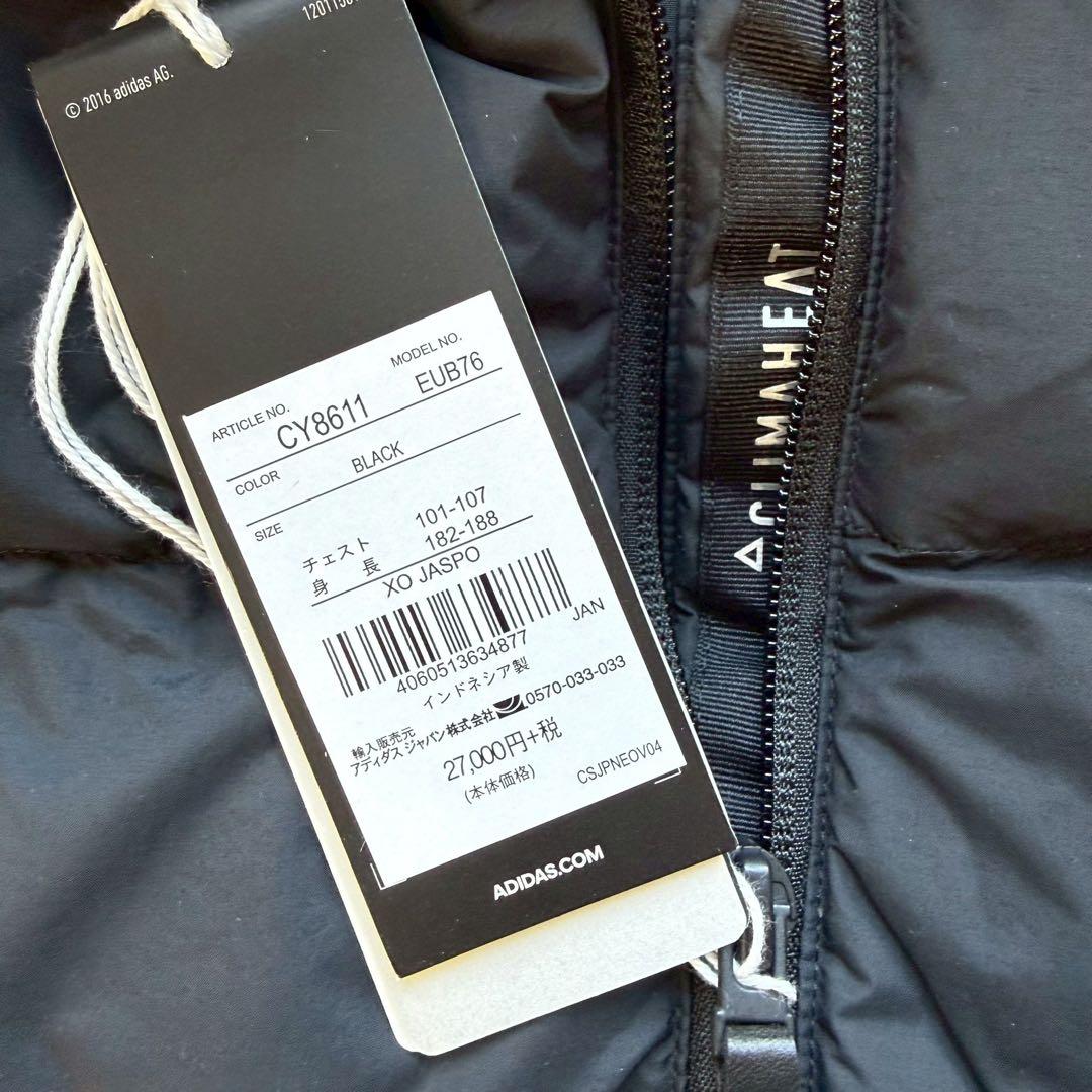 ト*ん様 新品 タグ付 CLIMAHEAT PARKA ダウンコート アディダス