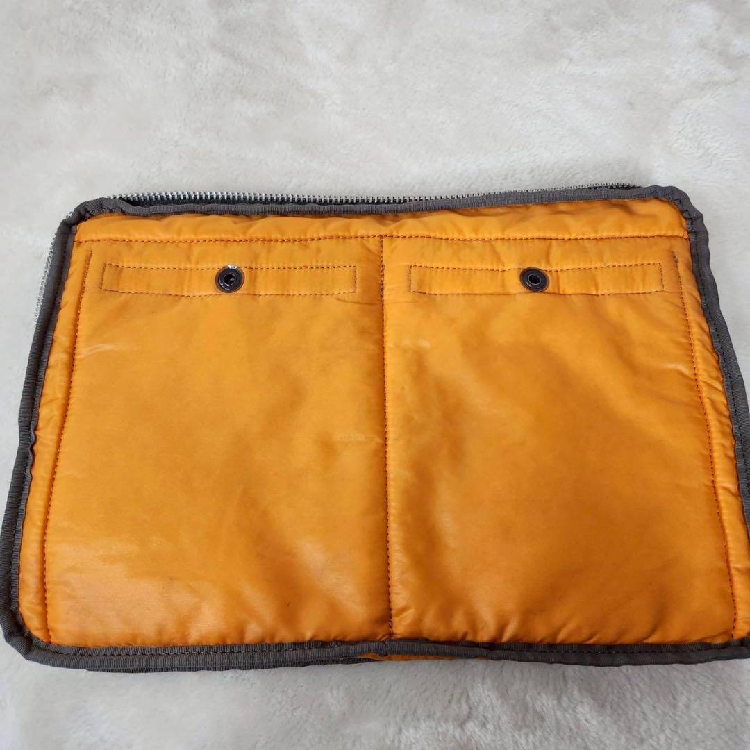 ✨美品✨ポーター タンカー クラッチバッグ ドキュメントケース シルバーグレー