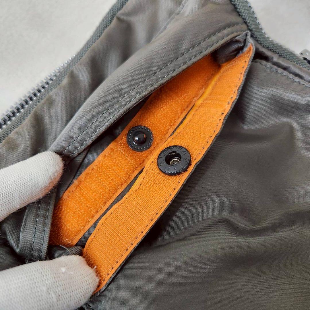 ✨美品✨ポーター タンカー クラッチバッグ ドキュメントケース シルバーグレー