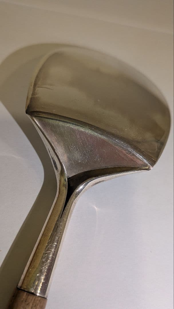 『木村清五郎』銀　灰匙　茶道具　炭点前　炉用　共箱　90銀清五郎刻印　金工師