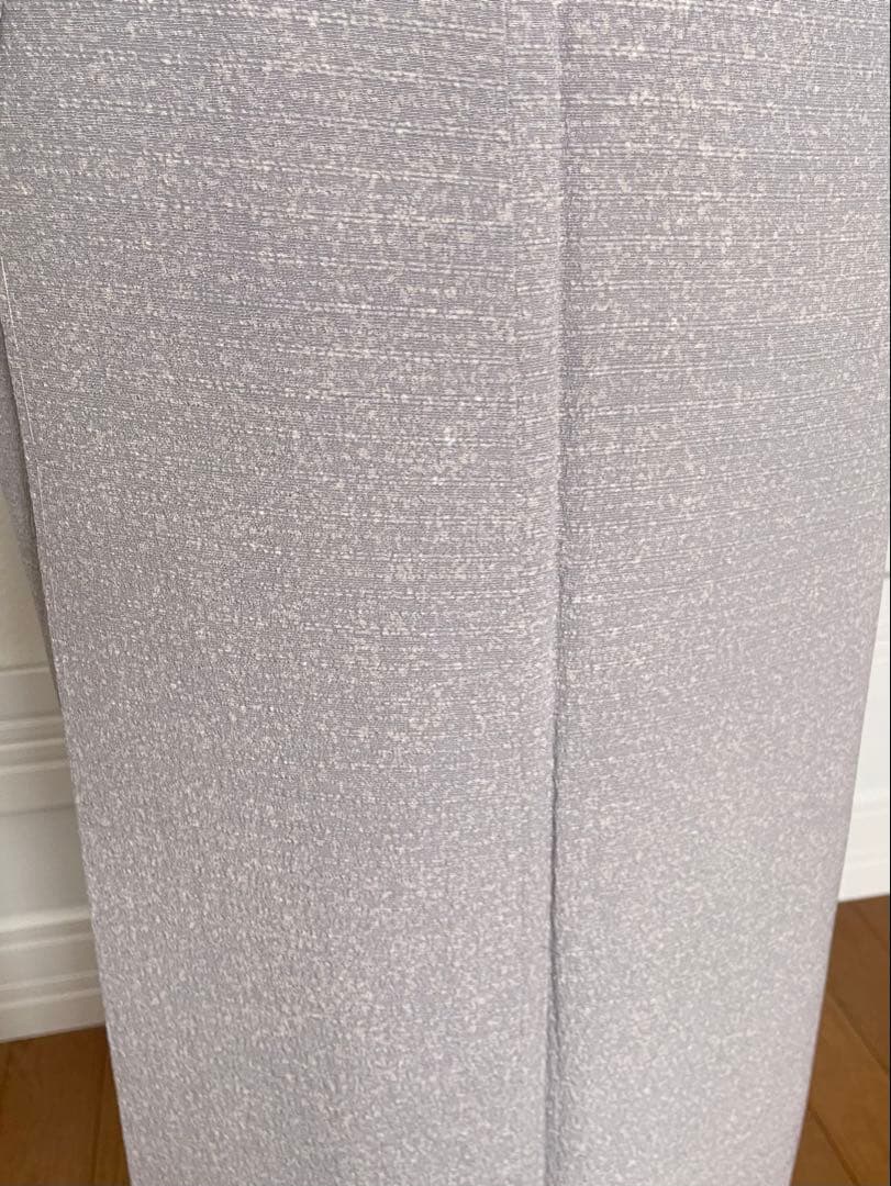 しつけ付き 美しい染めのお着物 正絹作家物