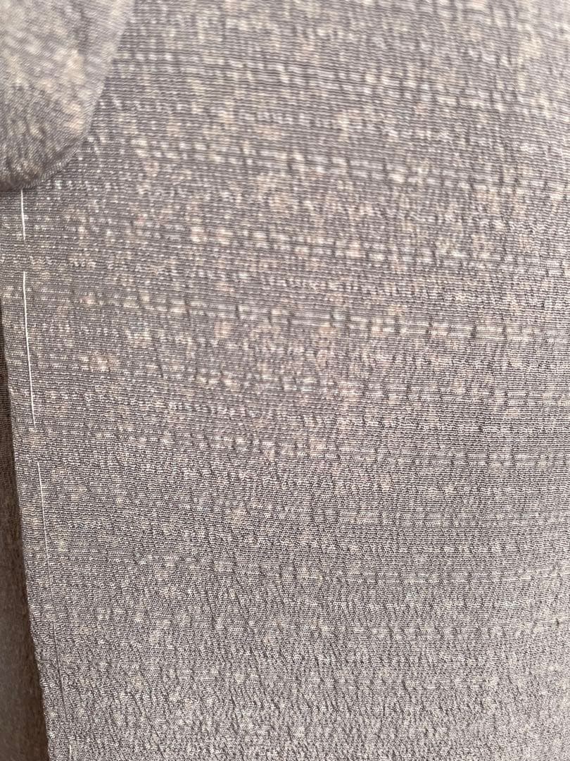 しつけ付き 美しい染めのお着物 正絹作家物