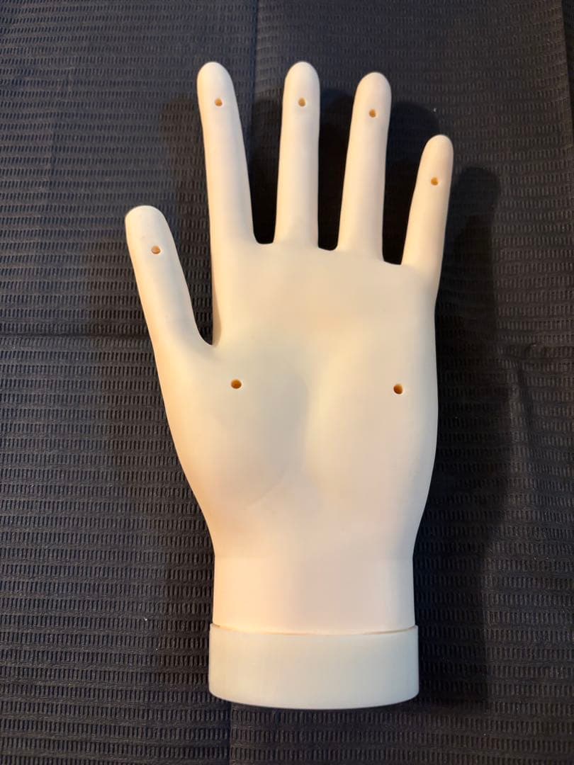 【骨折なし・箱無し】JNEC認定モデルハンド 両面テープ付き