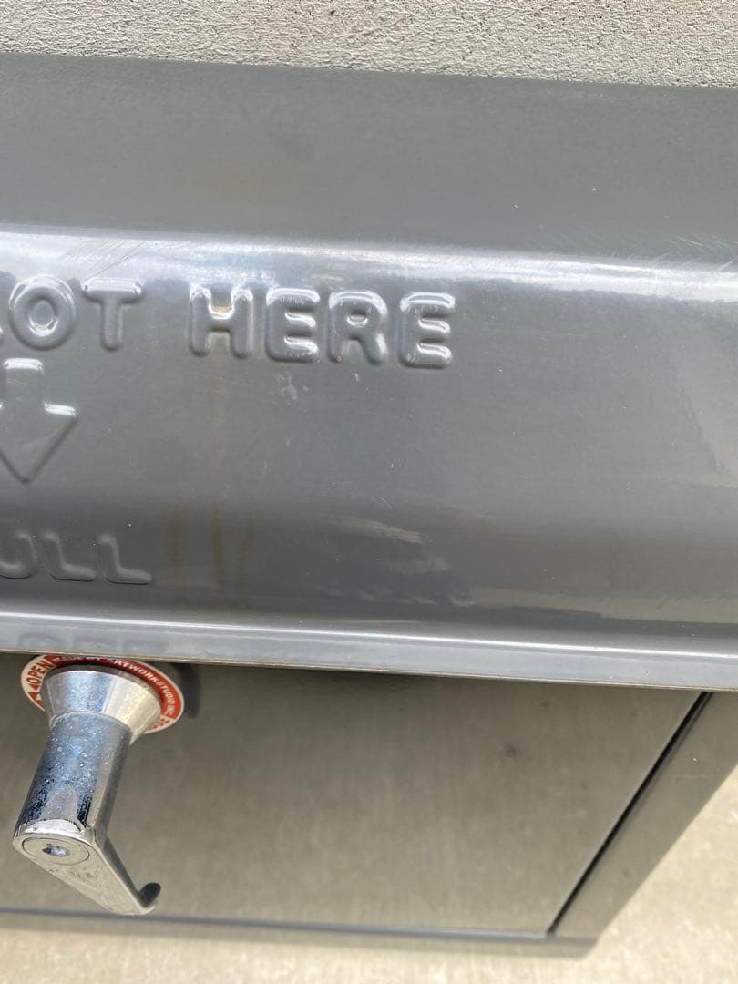 y様✴︎メールボックス　郵便ポスト　アメリカン　グレー