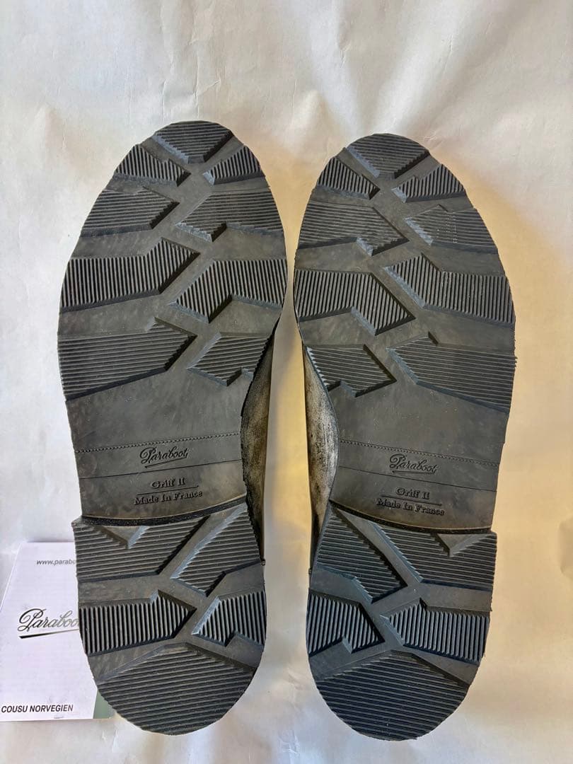 新品未使用 Paraboot Avignon Griff II ブラック 8.5