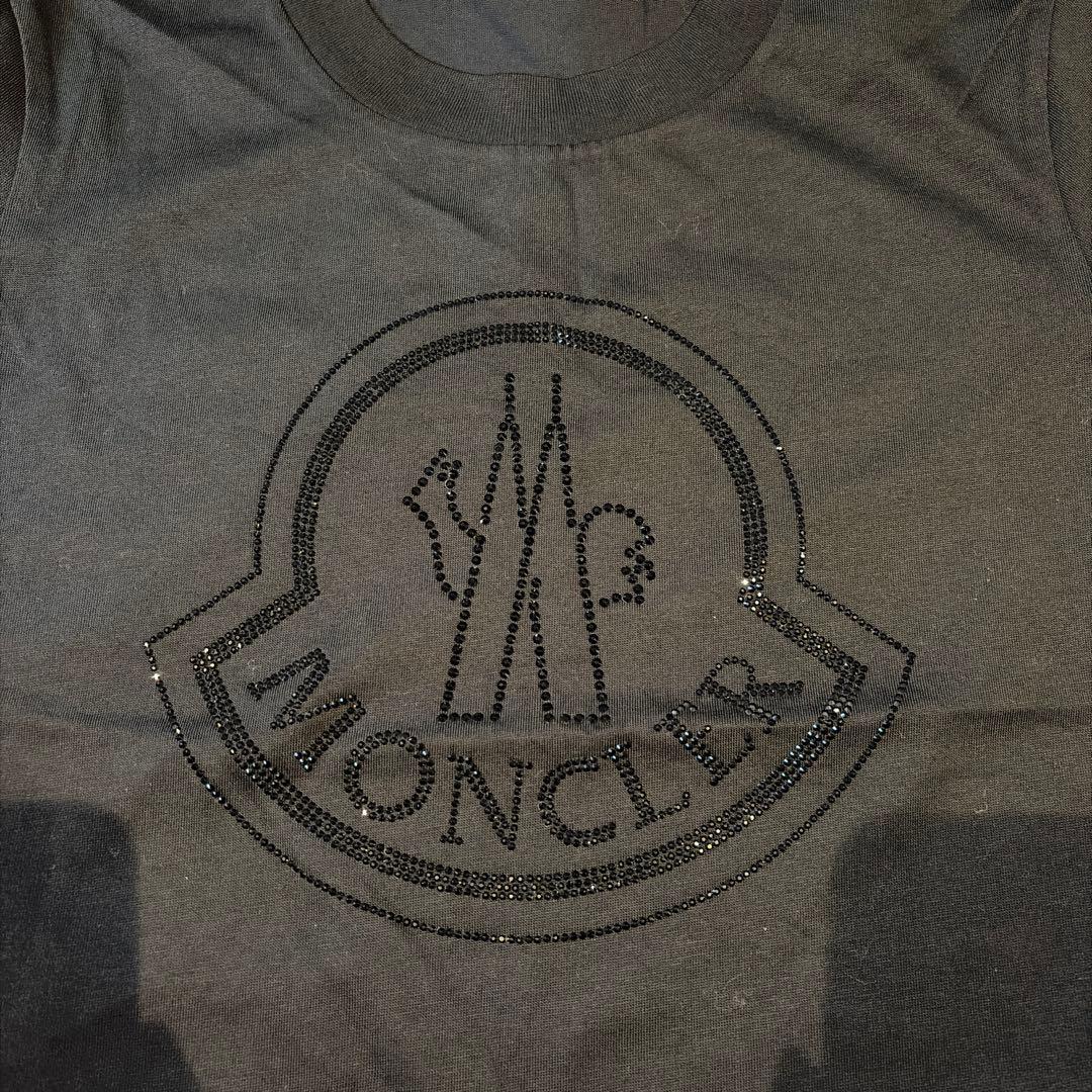 MONCLER ブラック Tシャツ XS