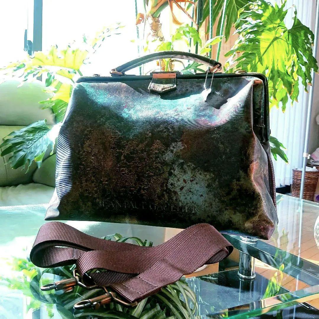 ♦️極美品年内限定特別価格♦️JeanPaul GAULTIERドクターバッグ