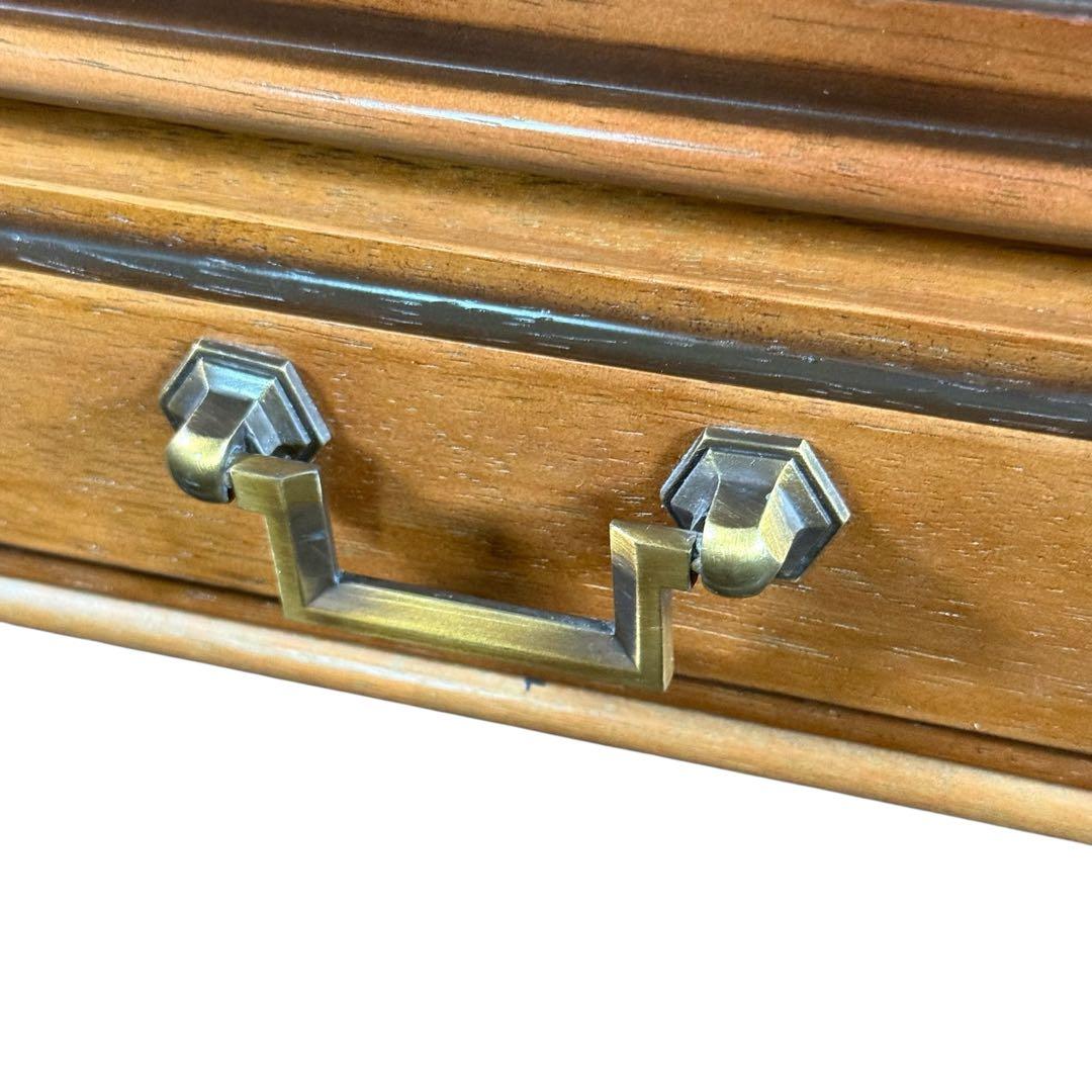 HR760 maruni 地中海ロイヤル　ローテーブル　引き出し付き