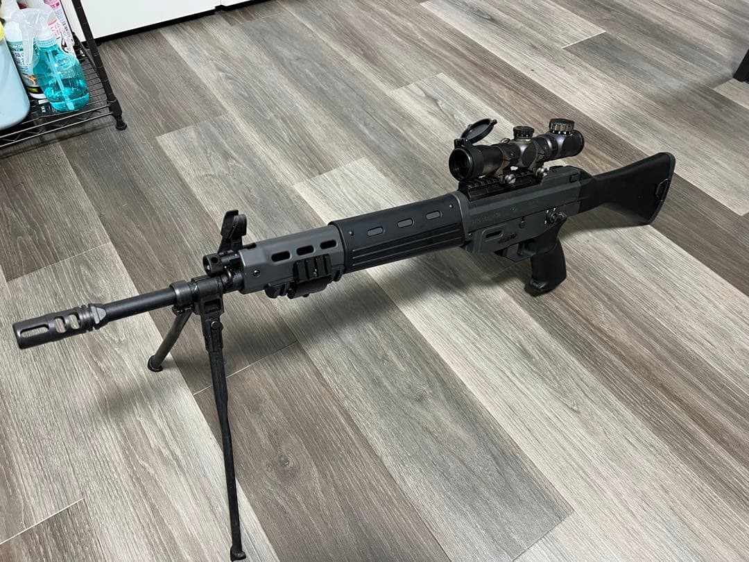 マルイ電動ガン 89式小銃 レールマウント・スコープ・マガジン・ガンケース付き