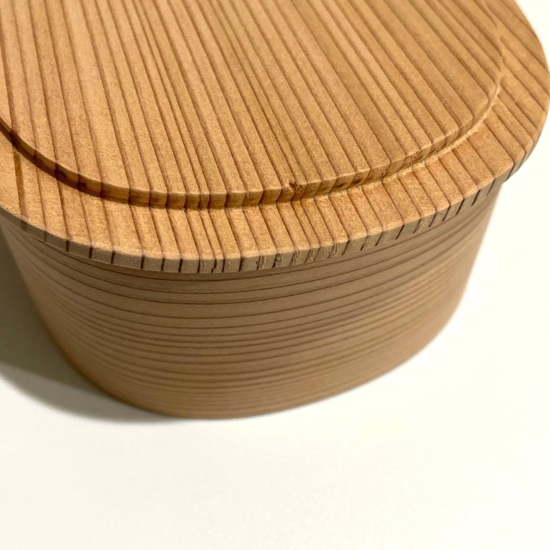 柴田慶信商店　手の平弁当箱　被せ蓋大　未使用