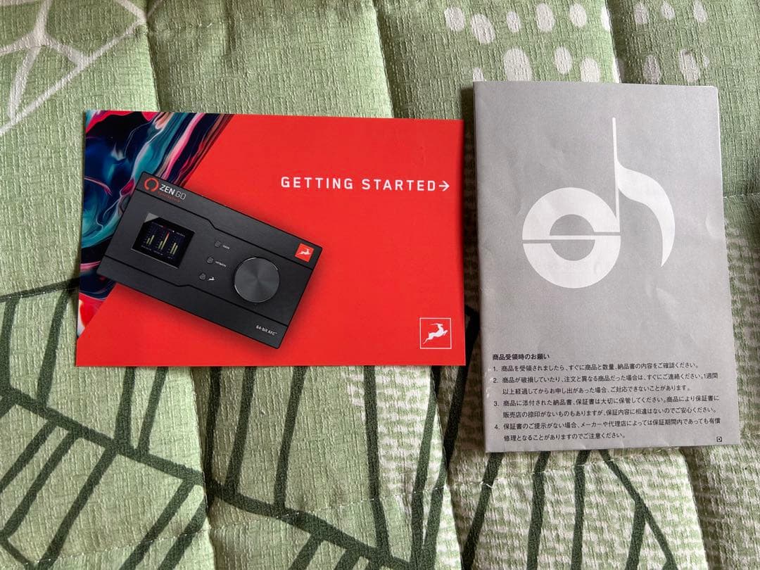 ZEN GO 64-bit オーディオインターフェイス