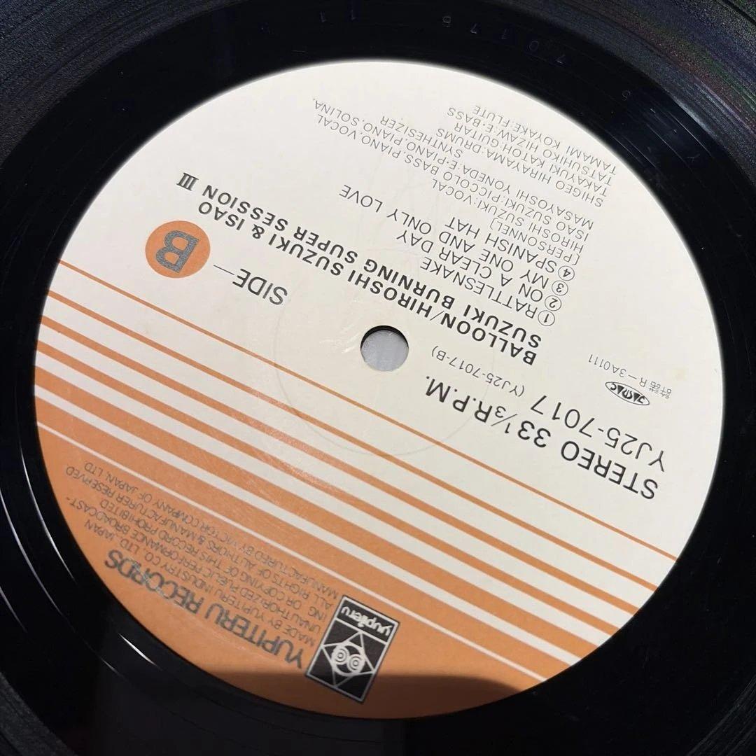 [レコード] 鈴木勲　鈴木博　BALLOON LP