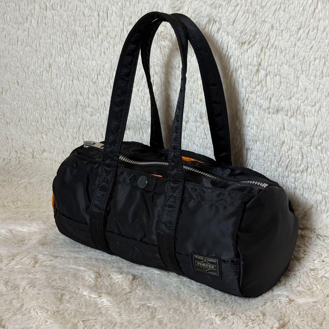 極美品　ポーター　PORTER　タンカー　ミニボストン　ダッフルバッグ　黒