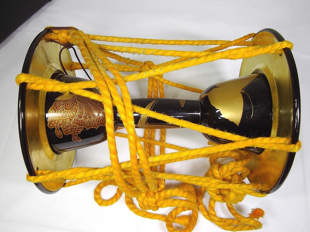 小鼓 締太鼓 鼓太鼓 金蒔絵 本革 能 歌舞伎 雅楽 和楽器