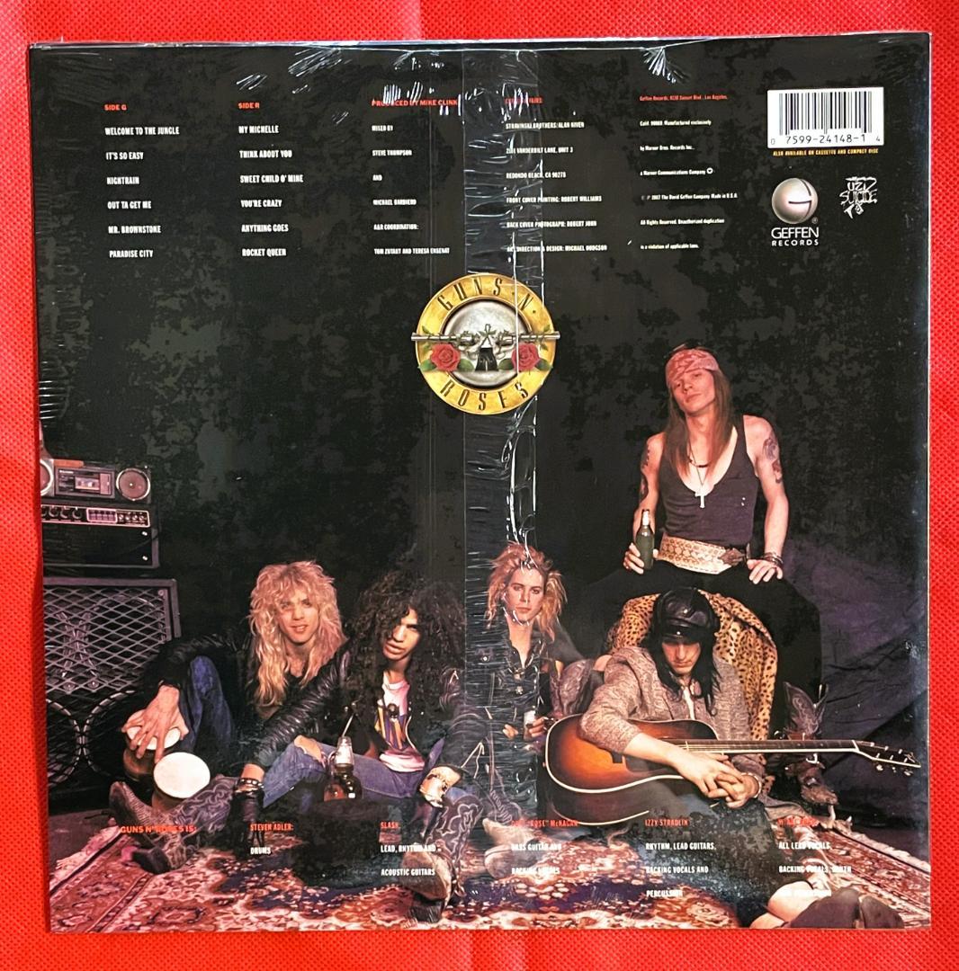 【米国盤・新品未開封】GN' R アペタイト 発禁ジャケット LP