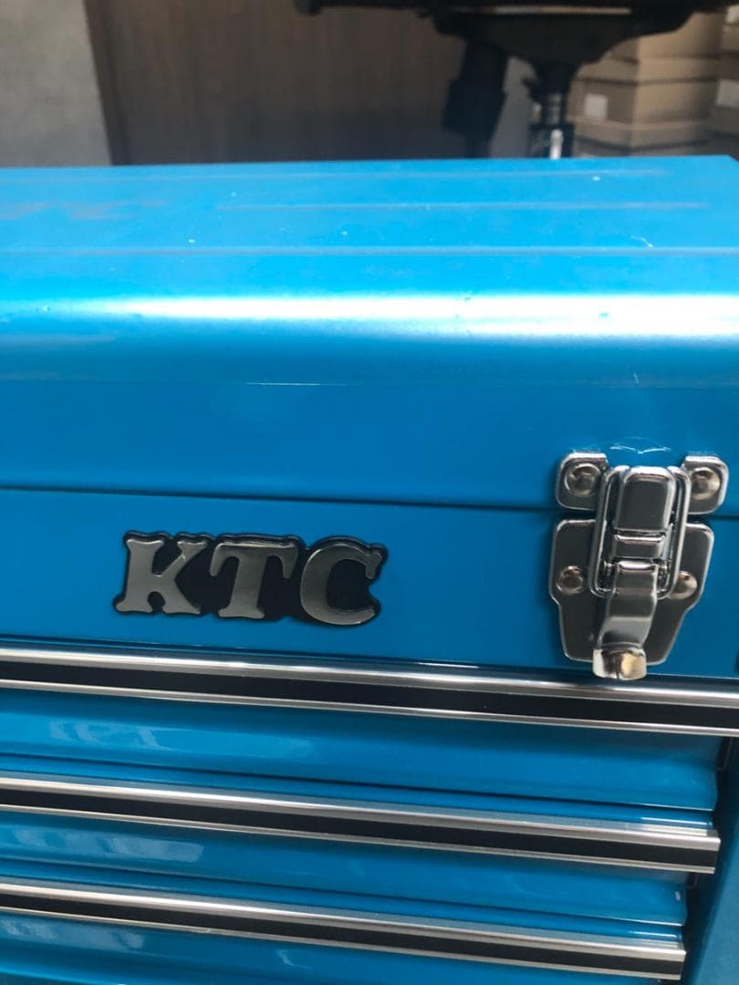 ※中古美品 KTC 青 3段引き出しツールボックス ほぼ未使用