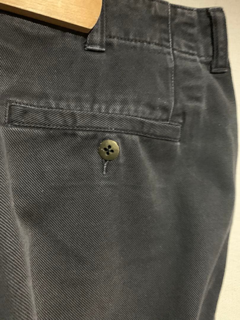 ポロラルフローレン　フリスコパンツ　ブラック　コットン100%