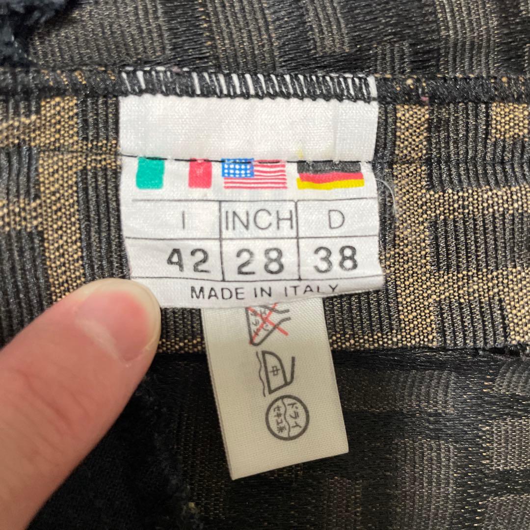 FENDI FFロゴデニムショートパンツ