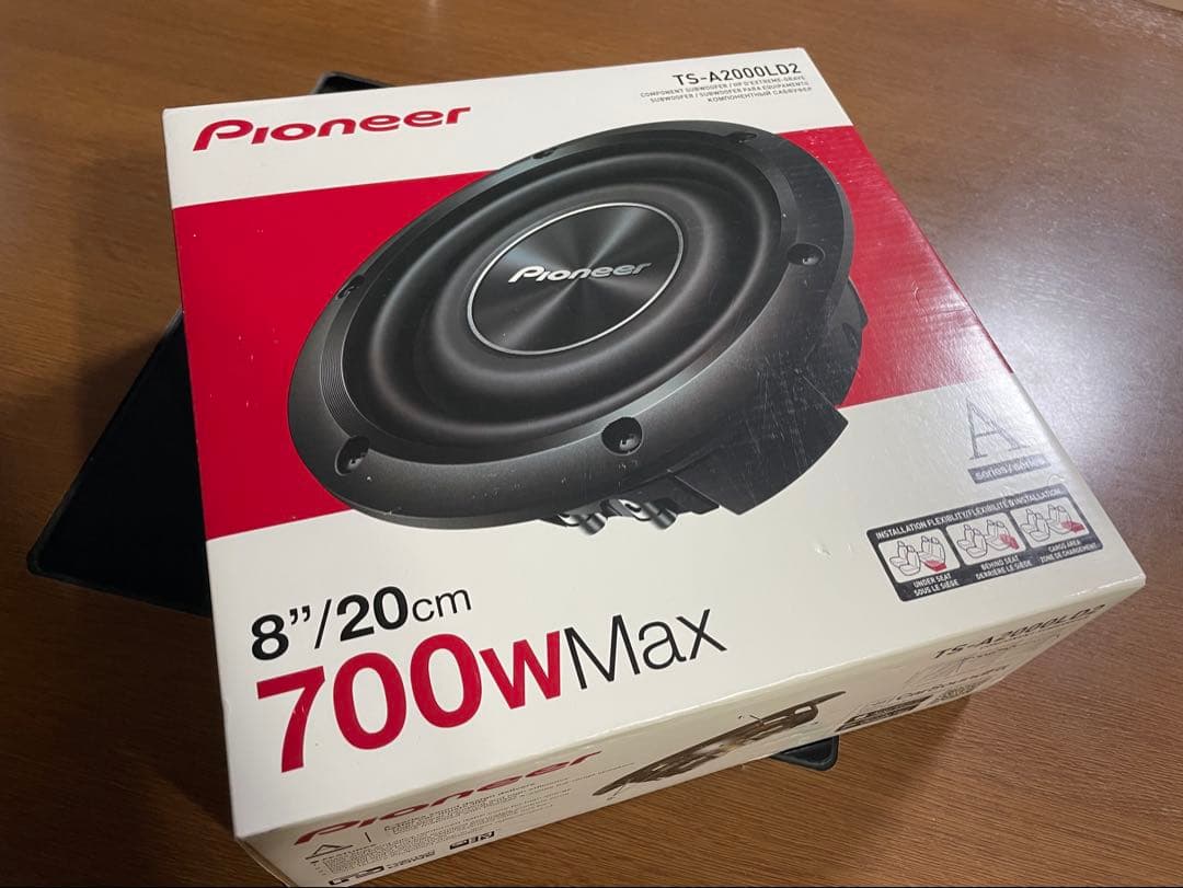 Pioneer TS-A2000LD2 8インチウーファー