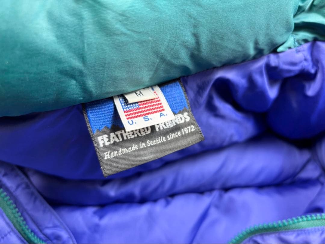 USA製 90s FEATHERED FRIENDS DOWN VEST