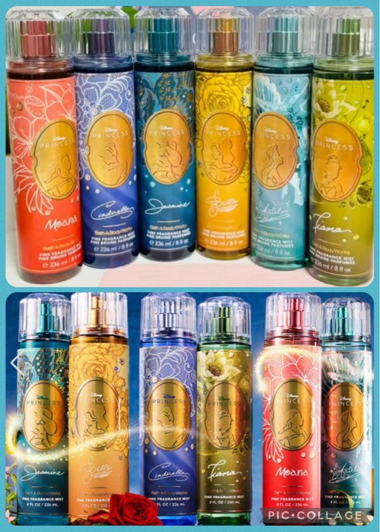 Bath & Body Works プリンセスボディミスト セット 6種