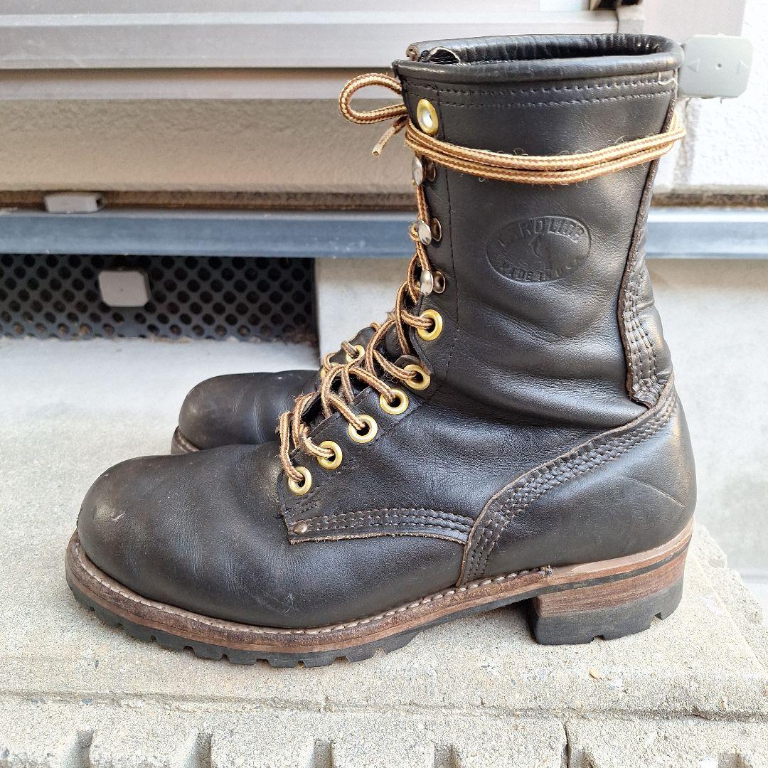 w*e様 CAROLINA PT91 VINTAGE ロガーブーツ　8E 茶芯